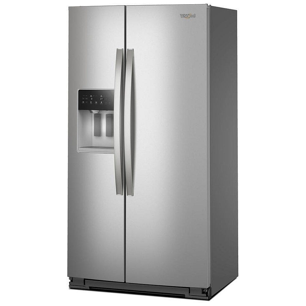 Whirlpool WRSC6536RZ Side by Side Refrigerator, 36 inch Width, Ice Dispenser (Thru Door), Water Dispenser (Exterior), 28 cu. ft. Capacity, S colour