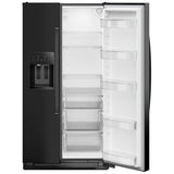 Whirlpool WRSF5536RB Side by Side Refrigerator, 36 inch Width, Ice Dispenser (Thru Door), Water Dispenser (Exterior), 28.49 cu. ft. Capacity, Black colour