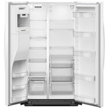 Whirlpool WRSF5536RW Side by Side Refrigerator, 36 inch Width, Ice Dispenser (Thru Door), Water Dispenser (Exterior), 28.49 cu. ft. Capacity, White colour