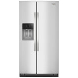 Whirlpool WRSF6536RZ Side by Side Refrigerator, 36 inch Width, Ice Dispenser (Thru Door), Water Dispenser (Exterior), 28.4 cu. ft. Capacity, FingerPrint Resistant Stainless Steel colour