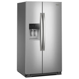 Whirlpool WRSF6536RZ Side by Side Refrigerator, 36 inch Width, Ice Dispenser (Thru Door), Water Dispenser (Exterior), 28.4 cu. ft. Capacity, FingerPrint Resistant Stainless Steel colour