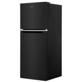 Whirlpool WRT112CZJB Top Freezer Refrigerator, 24 inch Width, 11.6 cu. ft. Capacity, Optional Ice Maker (Special Order), Counter Depth, Black colour