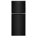 Whirlpool WRT112CZJB Top Freezer Refrigerator, 24 inch Width, 11.6 cu. ft. Capacity, Optional Ice Maker (Special Order), Counter Depth, Black colour