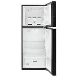 Whirlpool WRT112CZJB Top Freezer Refrigerator, 24 inch Width, 11.6 cu. ft. Capacity, Optional Ice Maker (Special Order), Counter Depth, Black colour