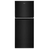Whirlpool WRT112CZJB Top Freezer Refrigerator, 24 inch Width, 11.6 cu. ft. Capacity, Optional Ice Maker (Special Order), Counter Depth, Black colour