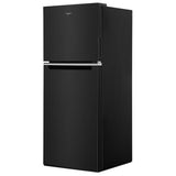 Whirlpool WRT112CZJB Top Freezer Refrigerator, 24 inch Width, 11.6 cu. ft. Capacity, Optional Ice Maker (Special Order), Counter Depth, Black colour