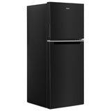 Whirlpool WRT112CZJB Top Freezer Refrigerator, 24 inch Width, 11.6 cu. ft. Capacity, Optional Ice Maker (Special Order), Counter Depth, Black colour