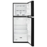 Whirlpool WRT112CZJB Top Freezer Refrigerator, 24 inch Width, 11.6 cu. ft. Capacity, Optional Ice Maker (Special Order), Counter Depth, Black colour
