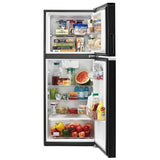 Whirlpool WRT112CZJB Top Freezer Refrigerator, 24 inch Width, 11.6 cu. ft. Capacity, Optional Ice Maker (Special Order), Counter Depth, Black colour