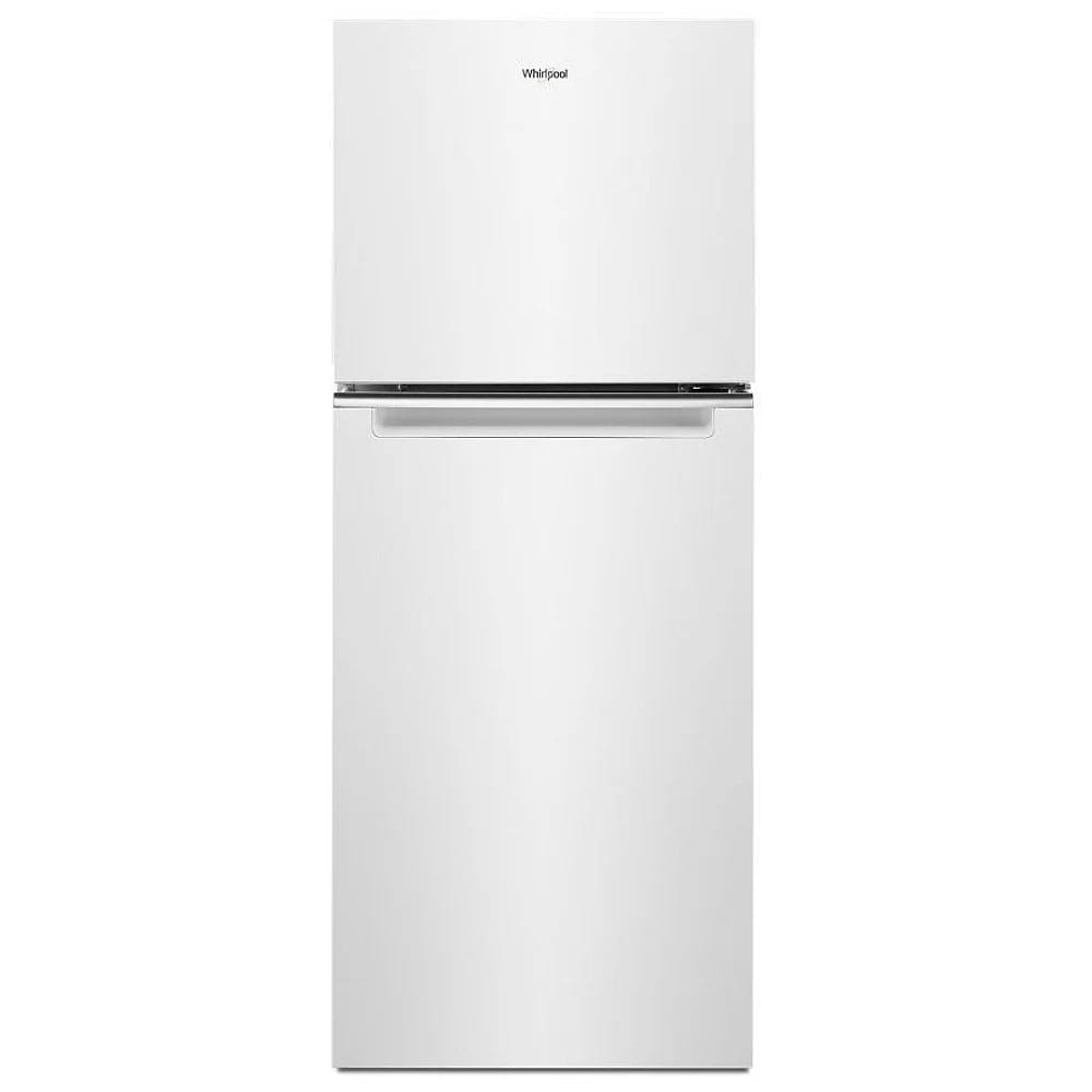 Whirlpool WRT112CZJW Top Freezer Refrigerator, 24 inch Width, 11.6 cu. ft. Capacity, Optional Ice Maker (Special Order), Counter Depth, White colour