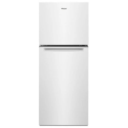 Whirlpool WRT112CZJW Top Freezer Refrigerator, 24 inch Width, 11.6 cu. ft. Capacity, Optional Ice Maker (Special Order), Counter Depth, White colour