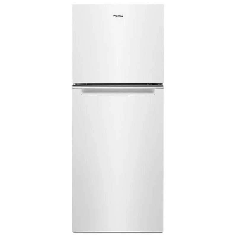 Whirlpool WRT112CZJW Top Freezer Refrigerator, 24 inch Width, 11.6 cu. ft. Capacity, Optional Ice Maker (Special Order), Counter Depth, White colour