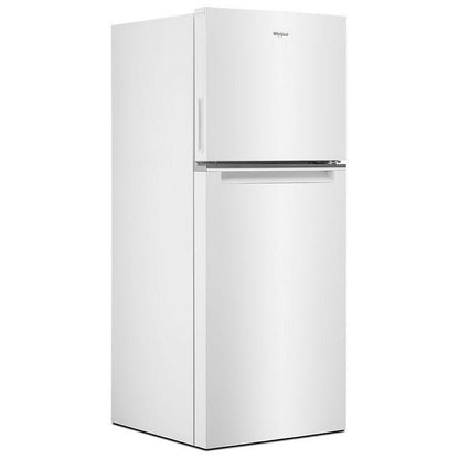 Whirlpool WRT112CZJW Top Freezer Refrigerator, 24 inch Width, 11.6 cu. ft. Capacity, Optional Ice Maker (Special Order), Counter Depth, White colour