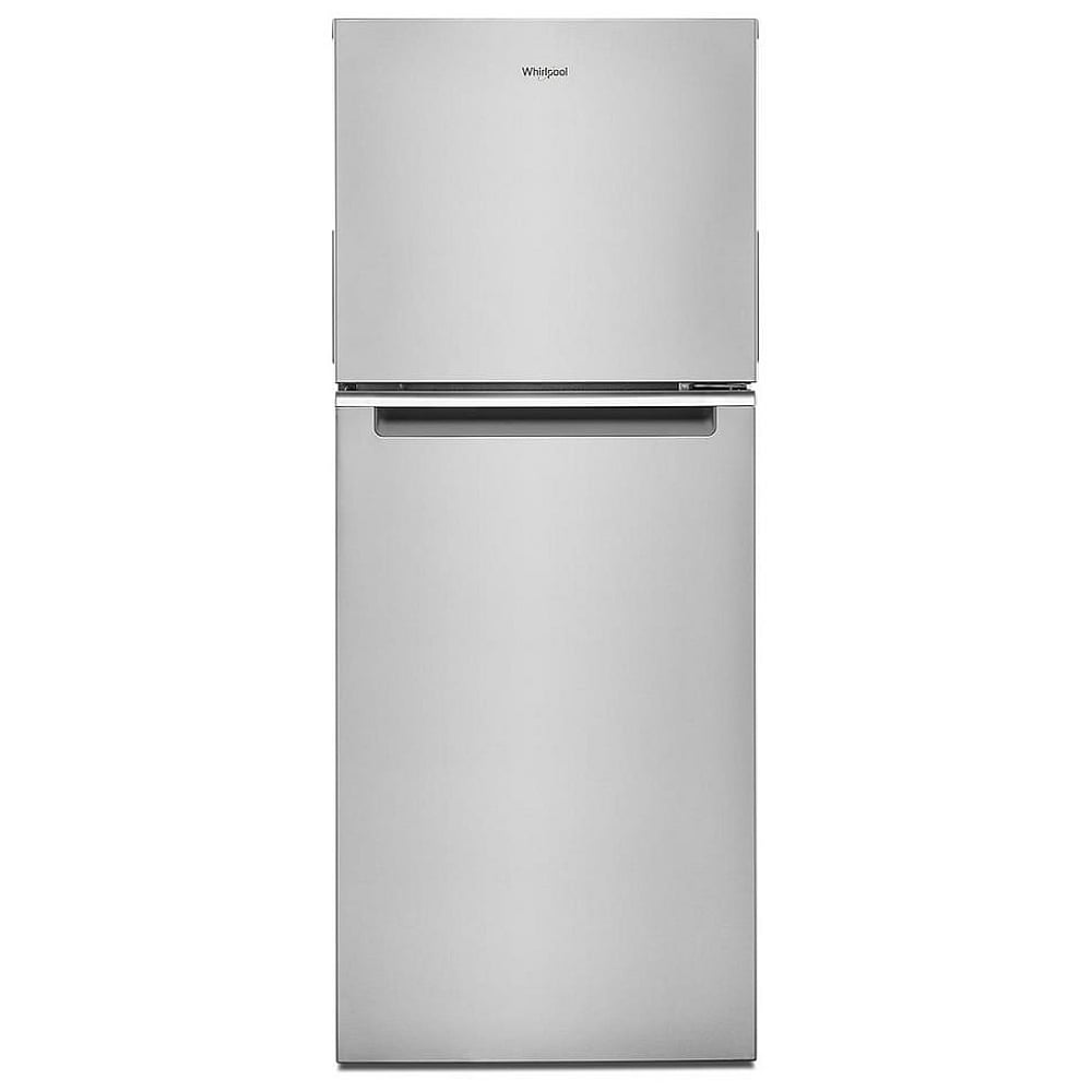 Whirlpool WRT112CZJZ Top Freezer Refrigerator, 24 inch Width, 11.6 cu. ft. Capacity, Optional Ice Maker (Special Order), Counter Depth, Stainless Steel colour