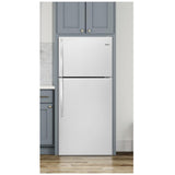Whirlpool WRT134TFDW Top Freezer Refrigerator, 28 inch Width, 14.6 cu. ft. Capacity, Optional Ice Maker (Special Order), White colour