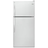 Whirlpool WRT148FZDM Top Freezer Refrigerator, 30 inch Width, 18.20 cu. ft. Capacity, Optional Ice Maker (Special Order), ENERGY STAR Certified, Stainless Steel colour