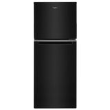 Whirlpool WRT312CZJB Top Freezer Refrigerator, 24 inch Width, 11.6 cu. ft. Capacity, Optional Ice Maker (Special Order), Counter Depth, Black colour