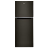 Whirlpool WRT312CZJV Top Freezer Refrigerator, 24 inch Width, 11.6 cu. ft. Capacity, Optional Ice Maker (Special Order), Counter Depth, Black Stainless Steel colour