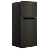 Whirlpool WRT312CZJV Top Freezer Refrigerator, 24 inch Width, 11.6 cu. ft. Capacity, Optional Ice Maker (Special Order), Counter Depth, Black Stainless Steel colour