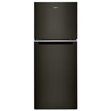 Whirlpool WRT312CZJV Top Freezer Refrigerator, 24 inch Width, 11.6 cu. ft. Capacity, Optional Ice Maker (Special Order), Counter Depth, Black Stainless Steel colour