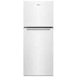 Front view of Whirlpool WRT312CZJW Top Freezer Refrigerator