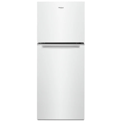 Whirlpool WRT312CZJW Top Freezer Refrigerator, 24 inch Width, 11.6 cu. ft. Capacity, Optional Ice Maker (Special Order), Counter Depth, White colour