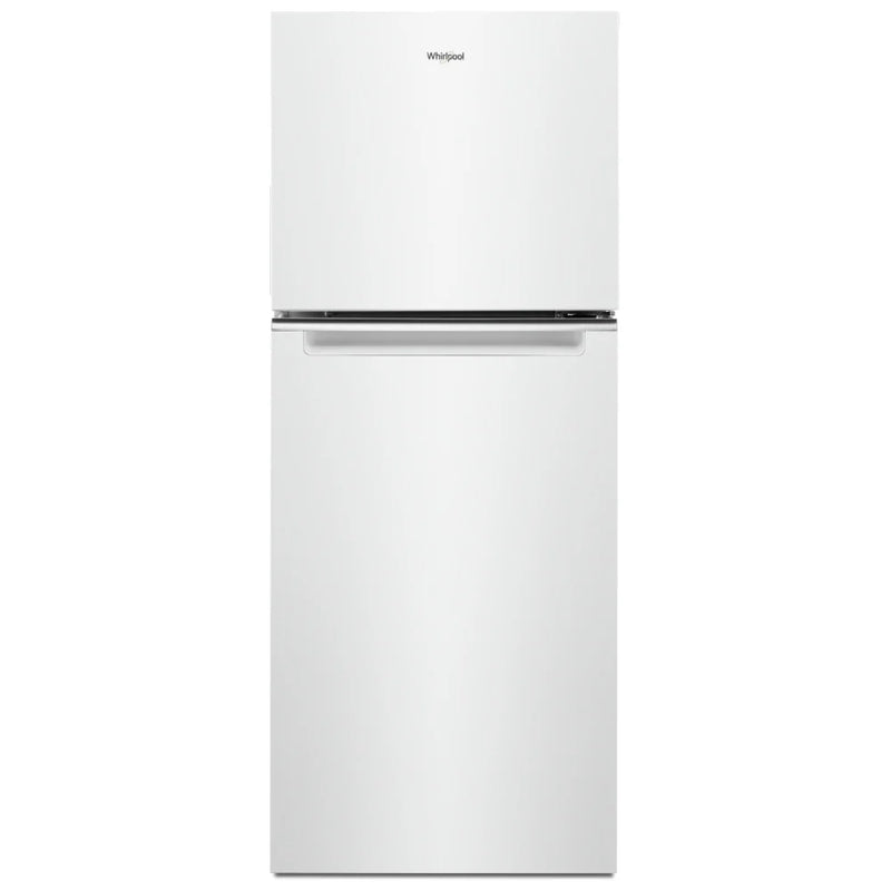 Whirlpool WRT312CZJW Top Freezer Refrigerator, 24 inch Width, 11.6 cu. ft. Capacity, Optional Ice Maker (Special Order), Counter Depth, White colour
