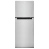 Whirlpool WRT312CZJZ Top Freezer Refrigerator, 24 inch Width, 11.6 cu. ft. Capacity, Optional Ice Maker (Special Order), Counter Depth, Stainless Steel colour