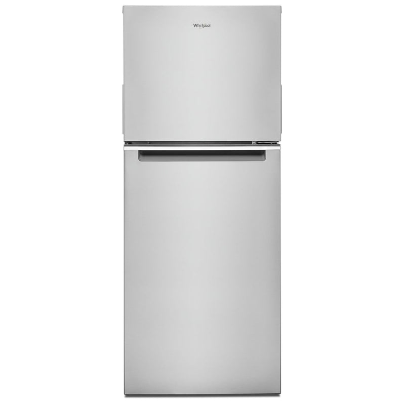 Whirlpool WRT312CZJZ Top Freezer Refrigerator, 24 inch Width, 11.6 cu. ft. Capacity, Optional Ice Maker (Special Order), Counter Depth, Stainless Steel colour