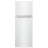 Whirlpool WRT313CZLW Top Freezer Refrigerator, 24 inch Width, 12.9 cu. ft. Capacity, Ice Dispenser (Freezer Located), White colour