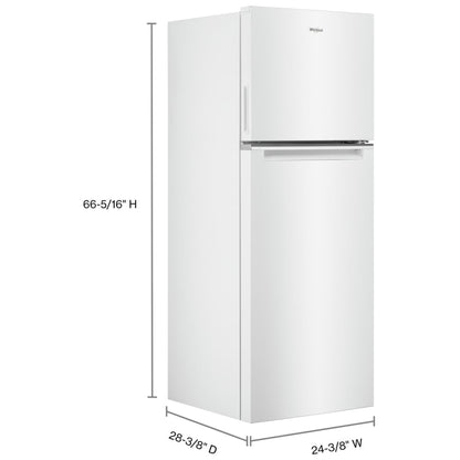 Whirlpool WRT313CZLW Top Freezer Refrigerator