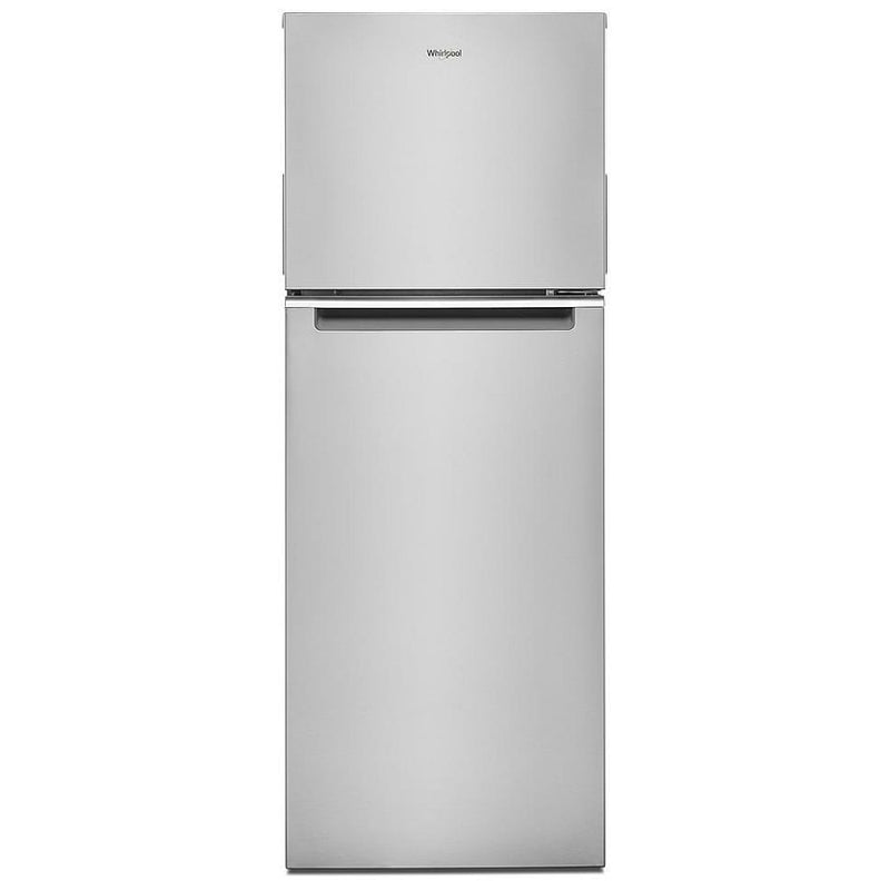 Whirlpool WRT313CZLZ Top Freezer Refrigerator, 24 inch Width, 12.9 cu. ft. Capacity, Optional Ice Maker (Special Order), Stainless Look (VCM) colour