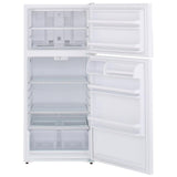 Whirlpool WRT314TFDW Top Freezer Refrigerator, 28 inch Width, 14.3 cu. ft. Capacity, Optional Ice Maker (Special Order), White colour