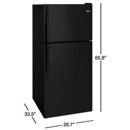Whirlpool WRT318FZDB Top Freezer Refrigerator