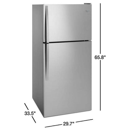 Whirlpool WRT318FZDM Top Freezer Refrigerator