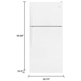 Whirlpool WRT318FZDW Top Freezer Refrigerator