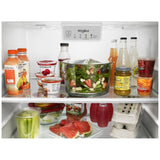 Whirlpool WRT518SZFM Top Freezer Refrigerator, 28 inch Width, 18 cu. ft. Capacity, Optional Ice Maker (Special Order), Stainless Steel colour