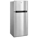 Whirlpool WRT518SZFM Top Freezer Refrigerator, 28 inch Width, 18 cu. ft. Capacity, Optional Ice Maker (Special Order), Stainless Steel colour