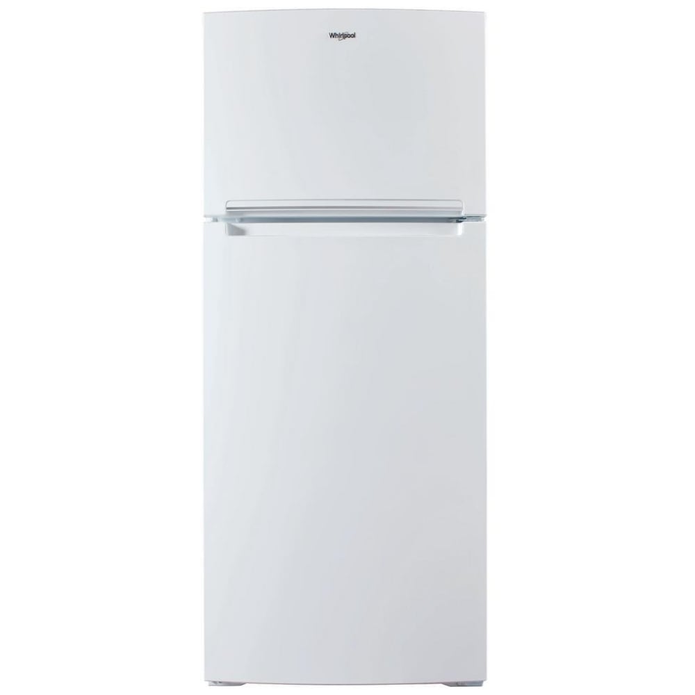 Whirlpool WRT518SZFW Top Freezer Refrigerator, 28 inch Width, 18 cu. ft. Capacity, Optional Ice Maker (Special Order), White colour