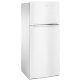 Whirlpool WRT518SZFW Top Freezer Refrigerator, 28 inch Width, 18 cu. ft. Capacity, Optional Ice Maker (Special Order), White colour