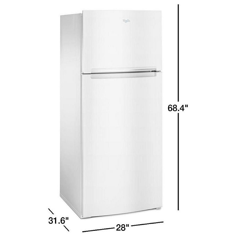 Whirlpool WRT518SZFW Top Freezer Refrigerator