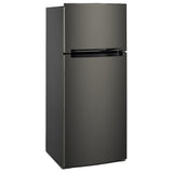 Whirlpool WRT518SZKV Top Freezer Refrigerator, 28 inch Width, 17.6 cu. ft. Capacity, Optional Ice Maker (Special Order), Black Stainless Steel colour