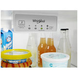 Whirlpool WRT518SZKV Top Freezer Refrigerator, 28 inch Width, 17.6 cu. ft. Capacity, Optional Ice Maker (Special Order), Black Stainless Steel colour