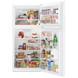 Whirlpool WRT519SZDW Top Freezer Refrigerator, 30 inch Width, 19.2 cu. ft. Capacity, Optional Ice Maker (Special Order), White colour