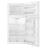 Whirlpool WRT519SZDW Top Freezer Refrigerator, 30 inch Width, 19.2 cu. ft. Capacity, Optional Ice Maker (Special Order), White colour
