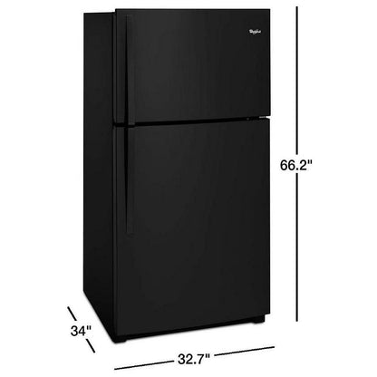 Whirlpool WRT541SZDB Top Freezer Refrigerator