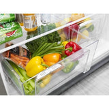 Whirlpool WRT541SZDW Top Freezer Refrigerator, 33 inch Width, 21.3 cu. ft. Capacity, Optional Ice Maker (Special Order), White colour