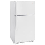 Whirlpool WRT541SZDW Top Freezer Refrigerator, 33 inch Width, 21.3 cu. ft. Capacity, Optional Ice Maker (Special Order), White colour