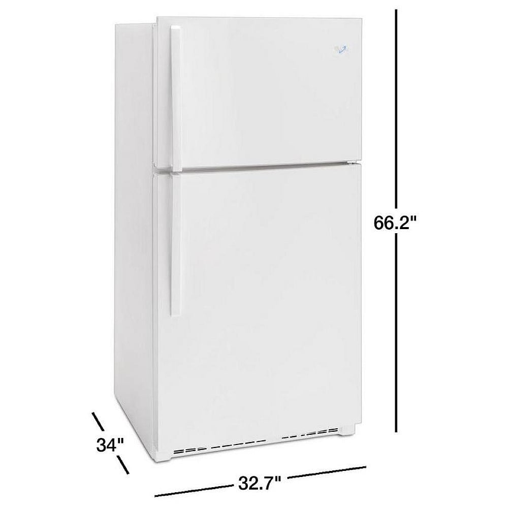 Whirlpool WRT541SZDW Top Freezer Refrigerator