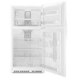 Whirlpool WRT541SZDW Top Freezer Refrigerator, 33 inch Width, 21.3 cu. ft. Capacity, Optional Ice Maker (Special Order), White colour